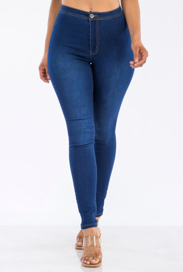 True Blue High Waist Denim - Image 2