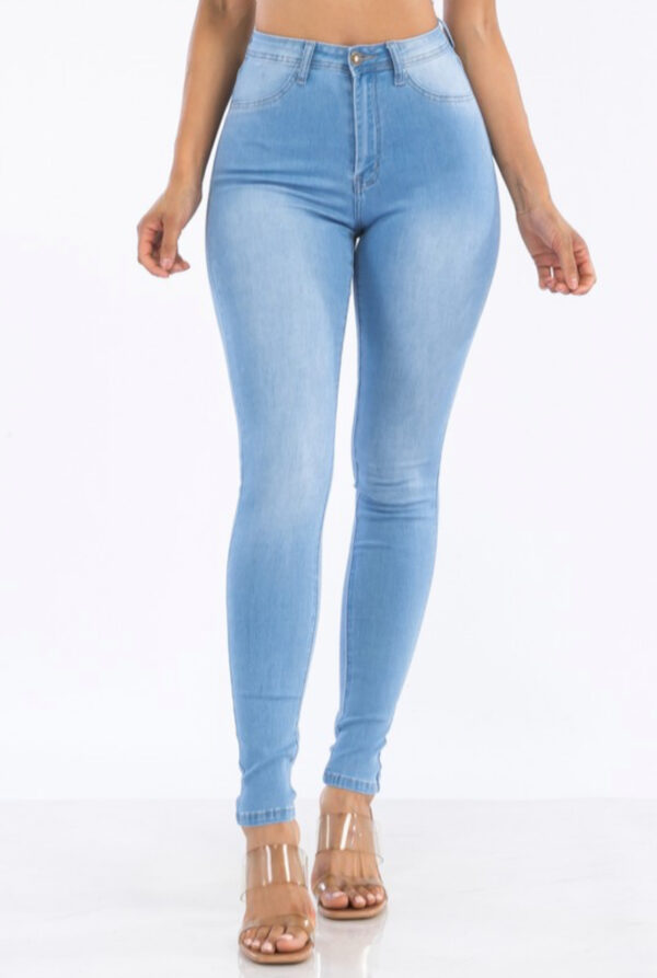 Light Blue High Waist Denim - Image 2